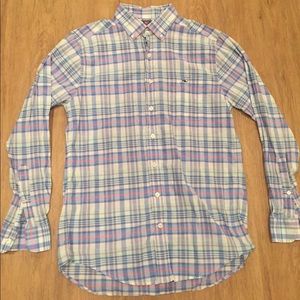 Vineyard Vines - plaid slim fit button down.
